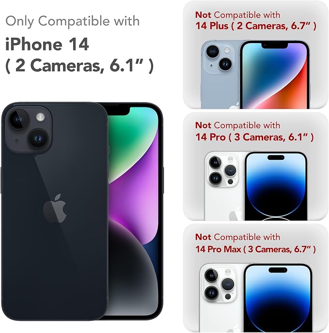 Magnetic for iPhone 14 Case, Compatible