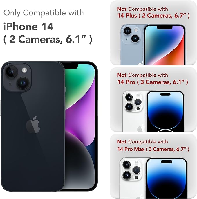 Magnetic for iPhone 14 Case, Compatible