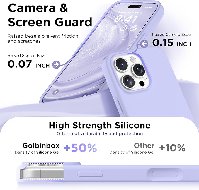 GolbinBox Magnetic for iPhone 16 Pro Case, Compatible