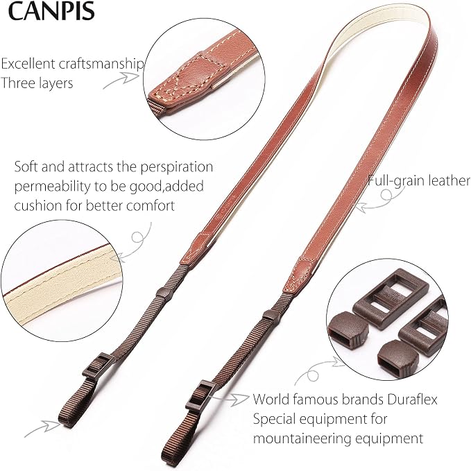 CP008 Camera Shoulder Neck Strap compatible