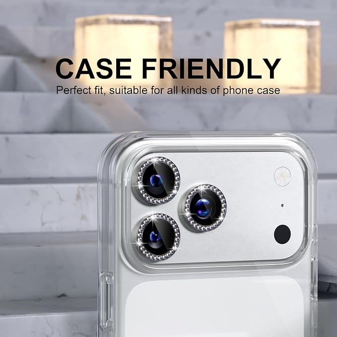 Choiche Compatible for iPhone 17 Pro/iPhone 17 Pro Max Camera Lens Protector