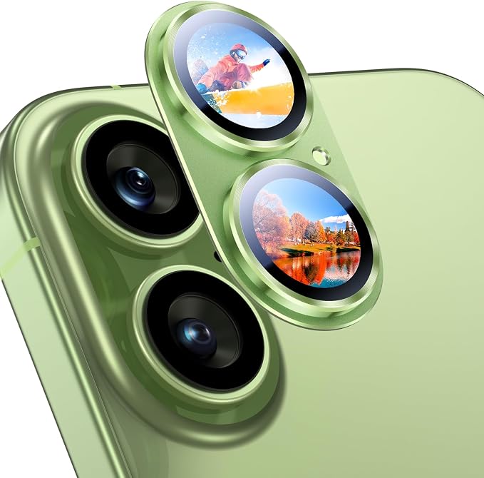 Uyiton Compatible with iPhone 17 Camera Lens Protector