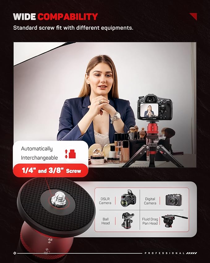 IFOOTAGE Monopod Base with Pedal Cobra 3 Base-P, Canon DSLR Cameras, Payload