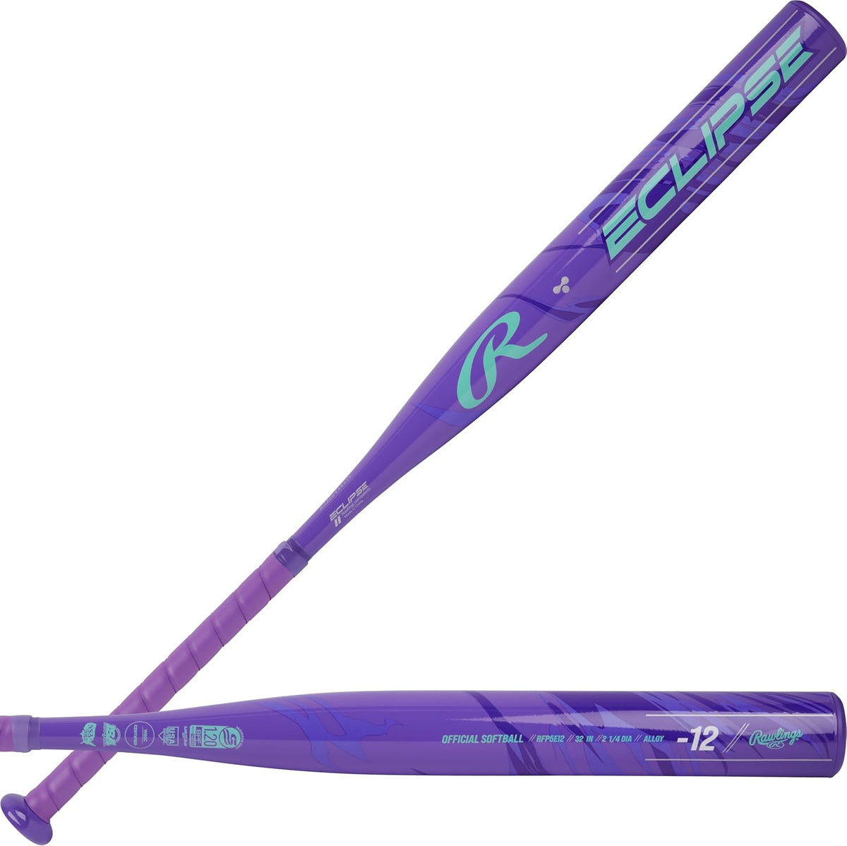 Rawlings Eclipse Fastpitch Softball Bat -12 Drop | 1-Piece Aluminum | Approved for All Associations