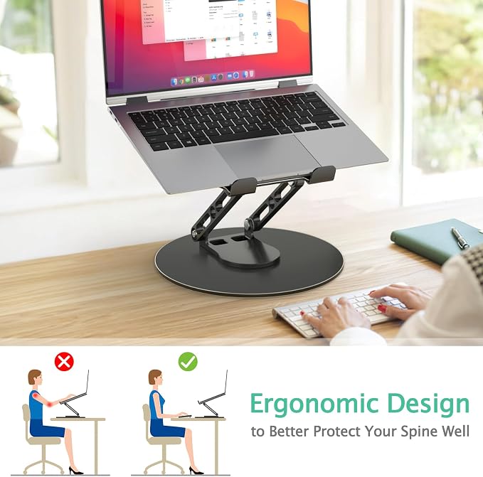 Laptop Stand for Desk Adjustable Computer Stand