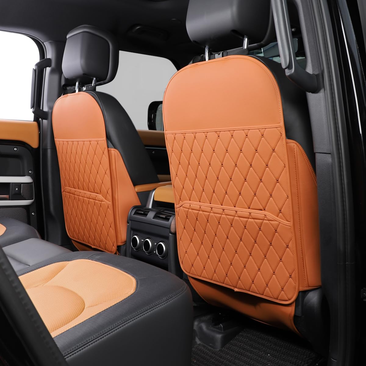 TAIKOO Seat Back Protector,Shields Seat Backs from Kicks and Adds Storage