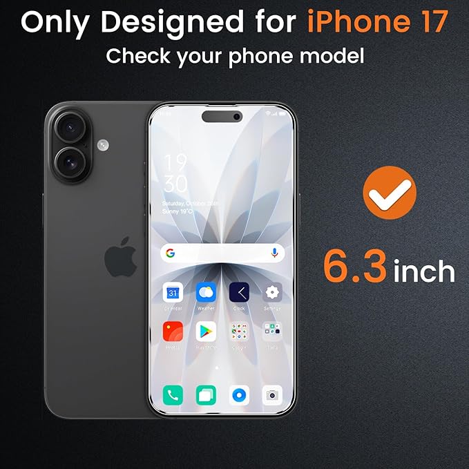 Lesakit 4 Pack Privacy Screen Protector