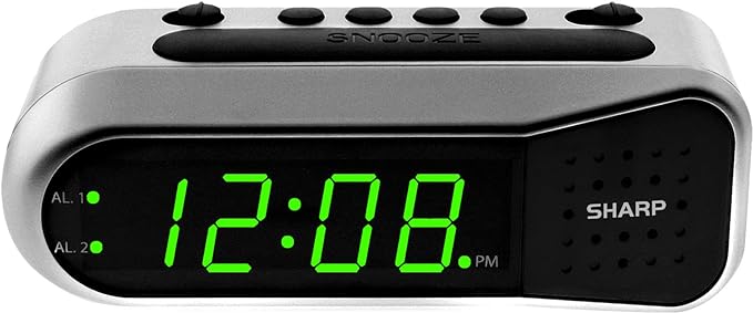 Sharp Digital Alarm Clock