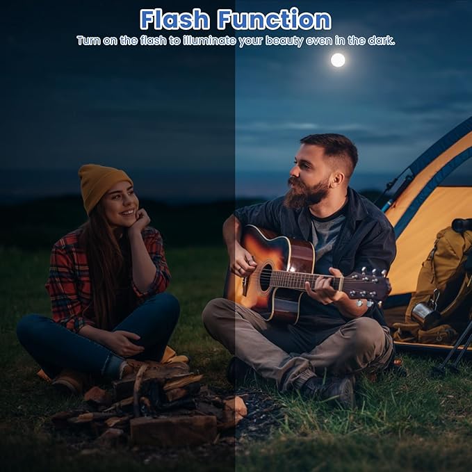4K Digital Camera for Photography, 64MP HD WiFi Vlogging Camera for YouTube