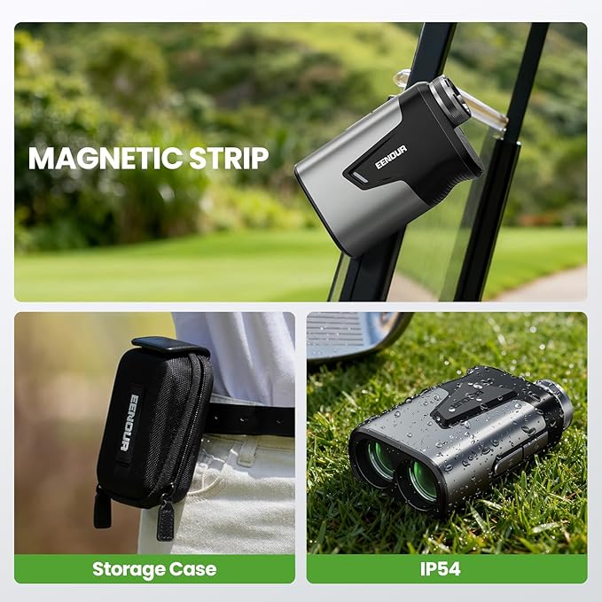 EENOUR Golf Range Finder with Slope, 1200 Yards Golf Rangefinder, Laser
