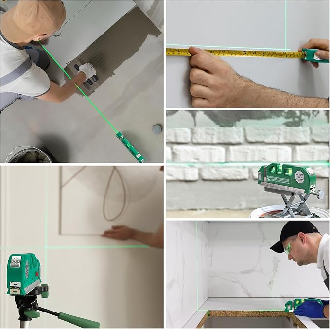 Level Tool Laser Level Leveler tool Cross Line Vertical and Horizontal Line