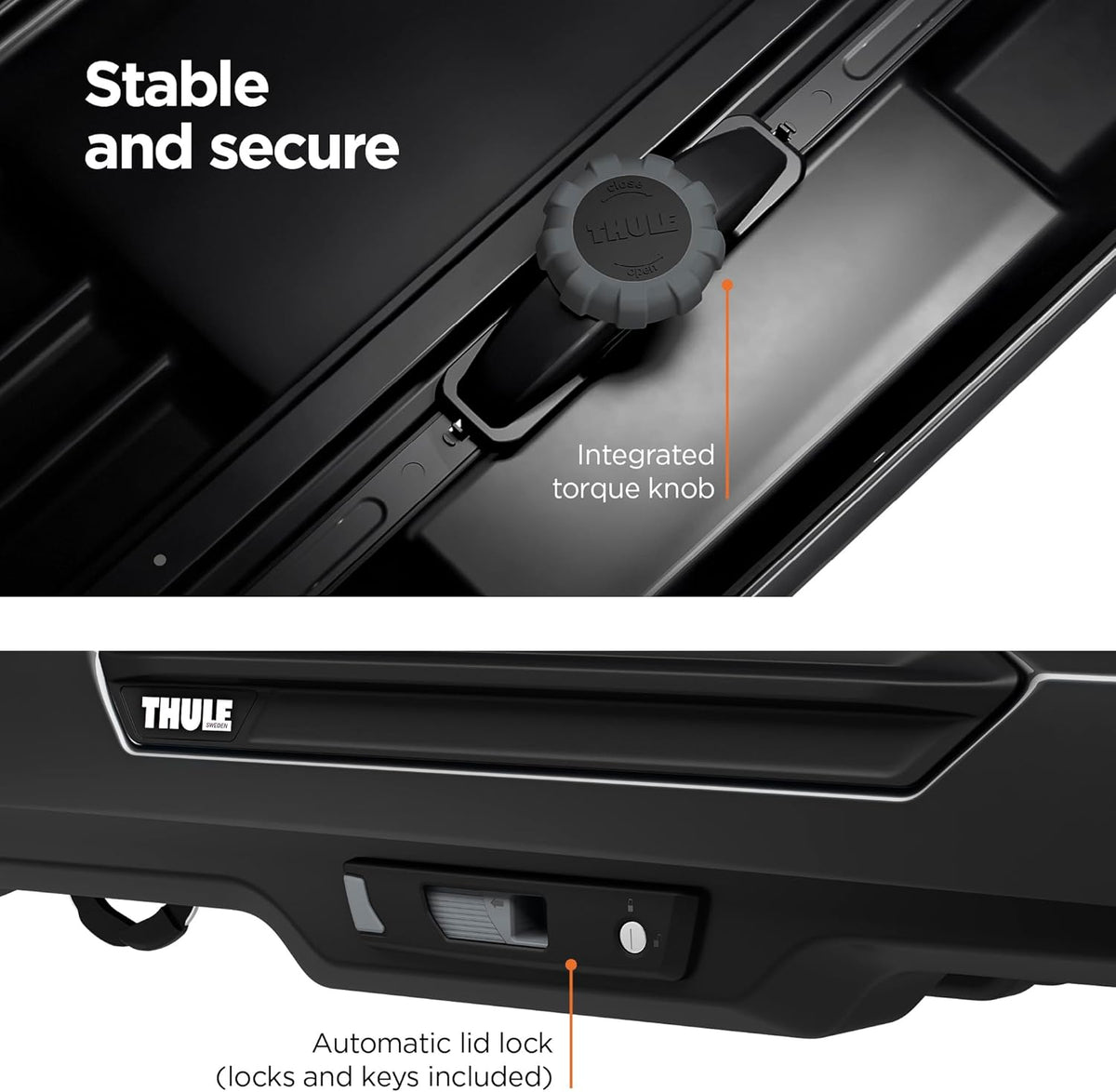 Thule Motion 3 Rooftop Cargo Box - Spacious Storage Solution for All Your Adventures