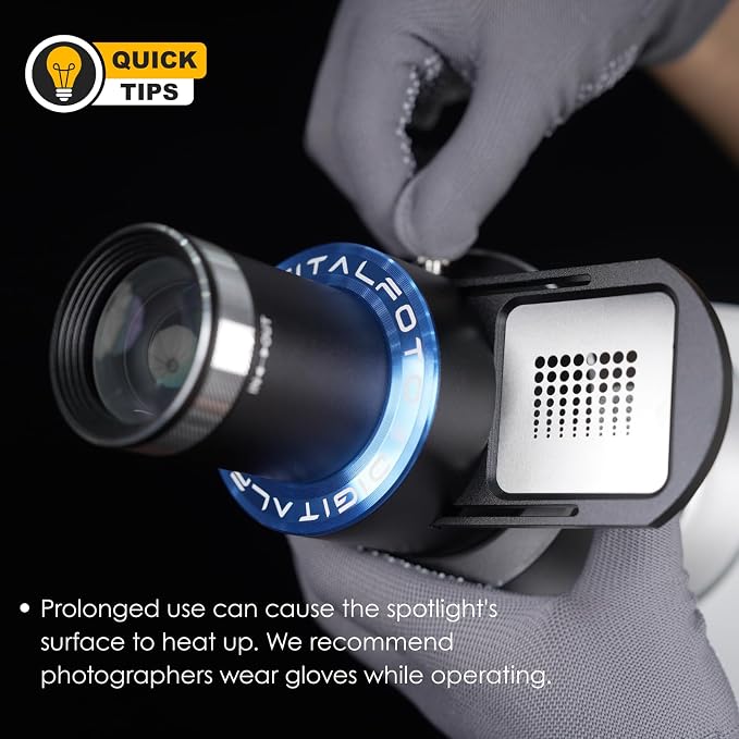 Bowens Mount Projector Attachment, Spotlight Optical Snoot Photography kit