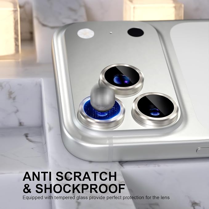 Choiche Compatible for iPhone 17 Pro/iPhone 17 Pro Max Camera Lens Protector