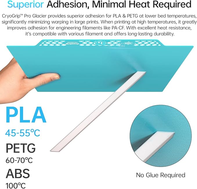 BIQU CryoGrip Pro Glacier Panda Build Plate