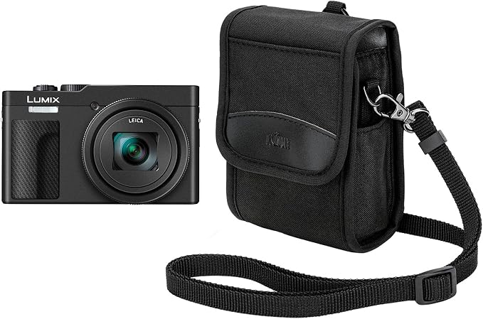 KIWIFOTOS Compact Camera Case for Lumix ZS99 ZS300 Sony RX100 VI ZV-1 II ZV-1F