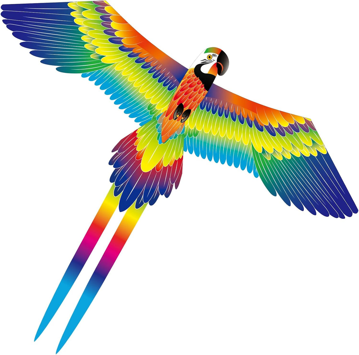 Parrot Kite - Easy-to-Fly Outdoor Kite for Kids & Adults | Perfect for Beaches & Backyards