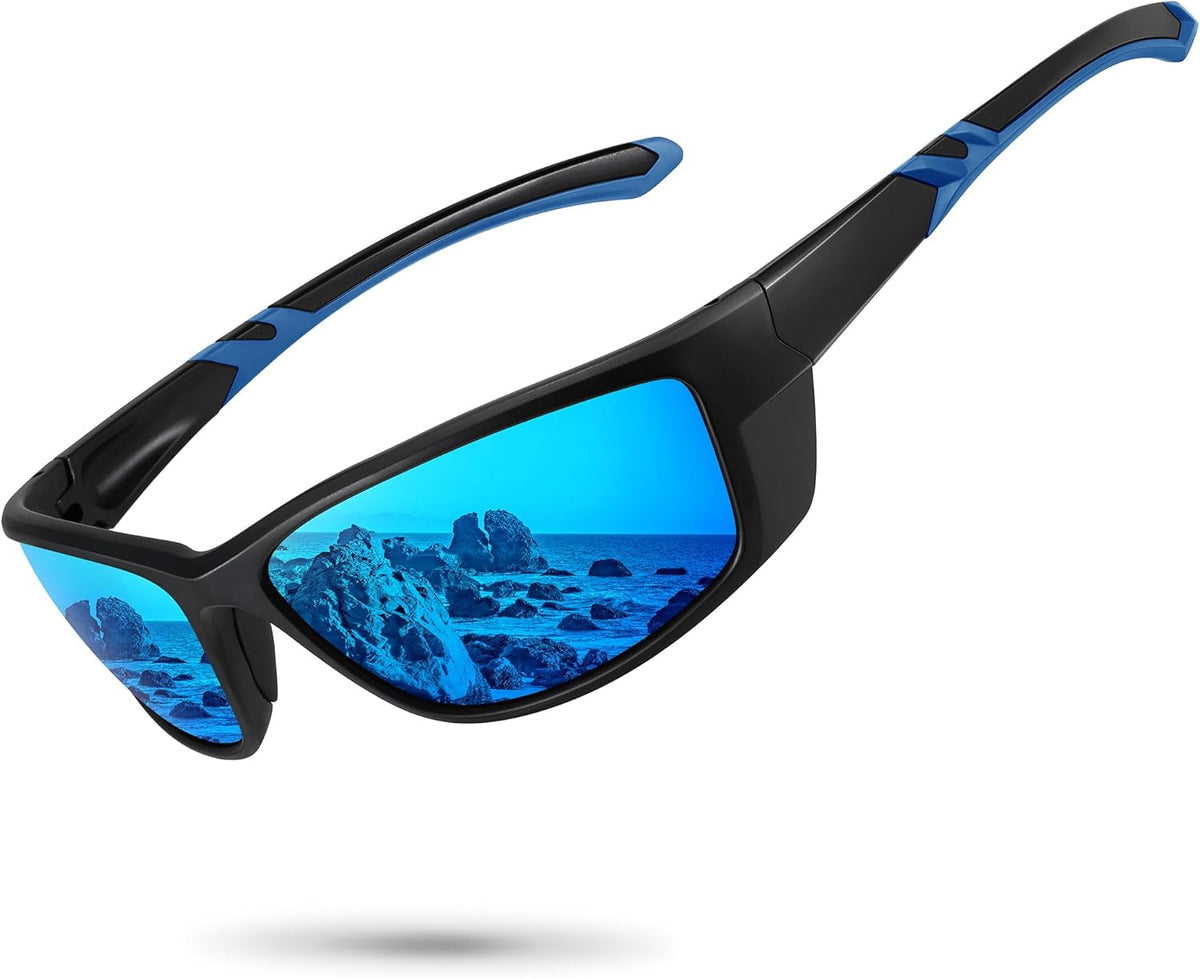 Skiennix Sports Polarized Sunglasses - UV Protection for Driving, Running, Cycling & Fishing