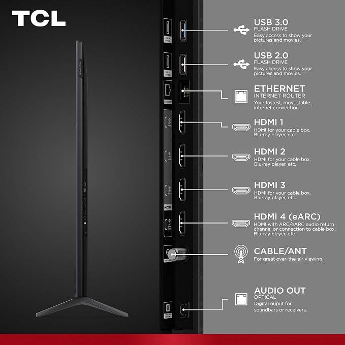 TCL 85 Inch Class QM64L Series | Mini LED QLED 4K HDR Smart Fire TV | 85QM64L, 2026 | 120Hz-144Hz High Brightness, Dolby Vision Atmos, Alexa+ Voice Remote AI Streaming Television | Amazon Exclusive