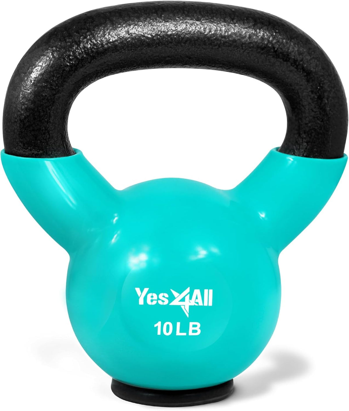 Yes4All Kettlebell Set - Rubber Base Strength Training Weights for Women (10-65 lbs)