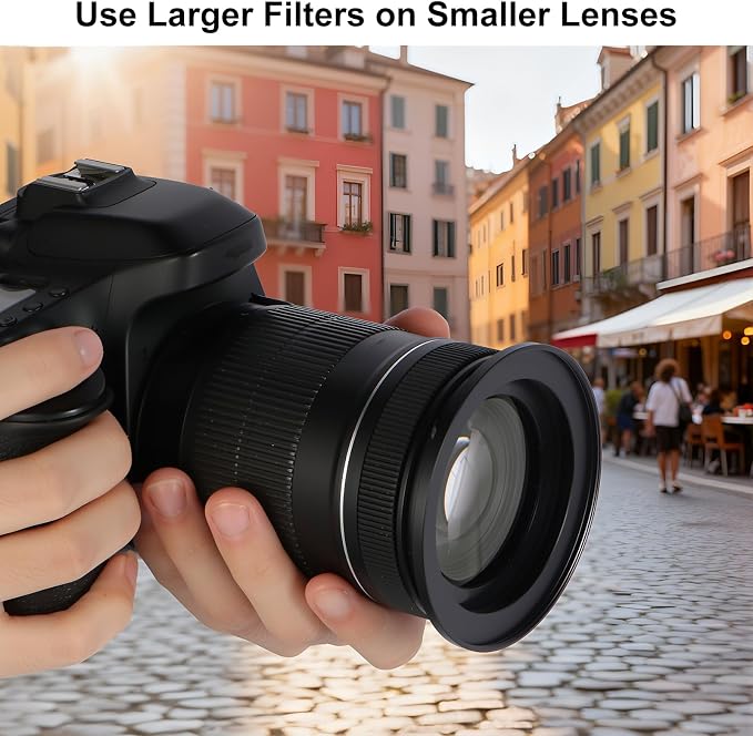 Camkix 67-82mm Step-Up Filter Ring Adapter, 67mm to 82mm
