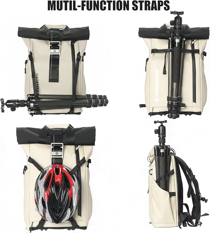 Besnfoto Camera Backpack, Waterproof Travel Camera Bag