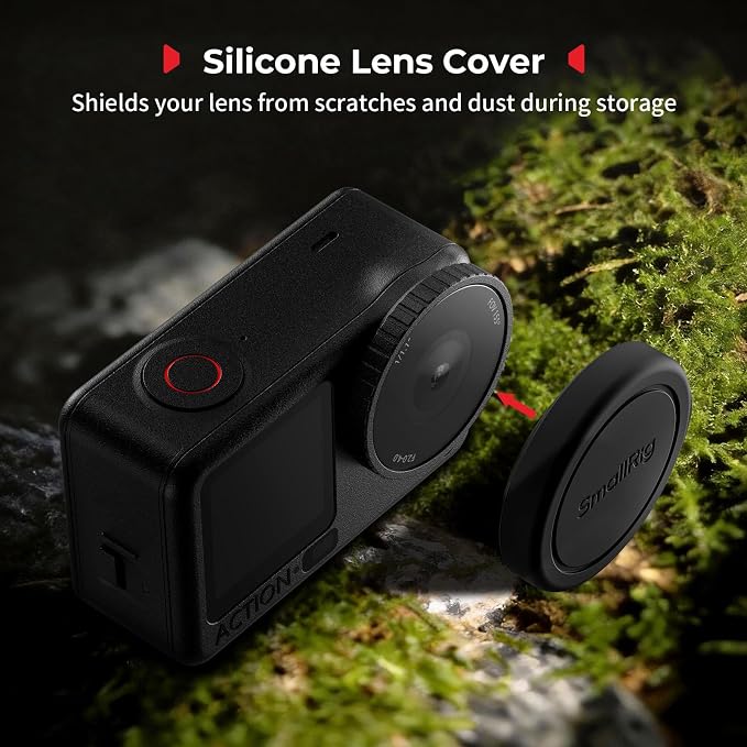 SmallRig Filter Kit for DJI Osmo Action 6, ND16/CPL & 1/4 Black Mist Filter Kit