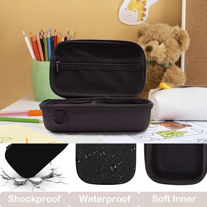 Instant Print Film Camera Case for Kid Cameras & Digital Video Camera, Hard