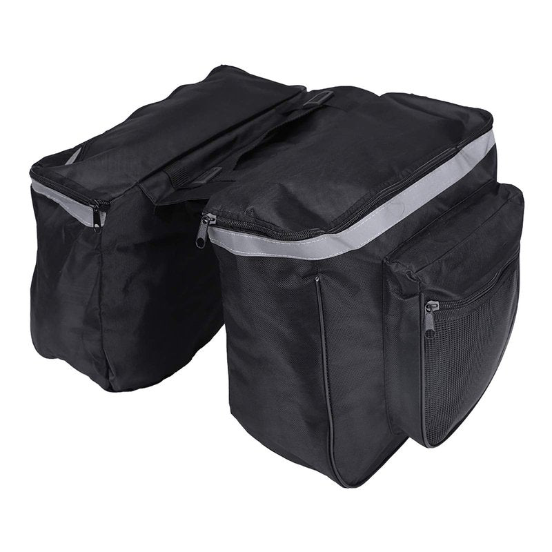 Yuecoom Bicycle Panniers, Bike Bag, Bicycle Rack Bag Bike Rear Carrier, 25L Waterproof Mountain Road Bike Rack Rear Seat Tail Carrier Trunk Doubility Pannier Bag