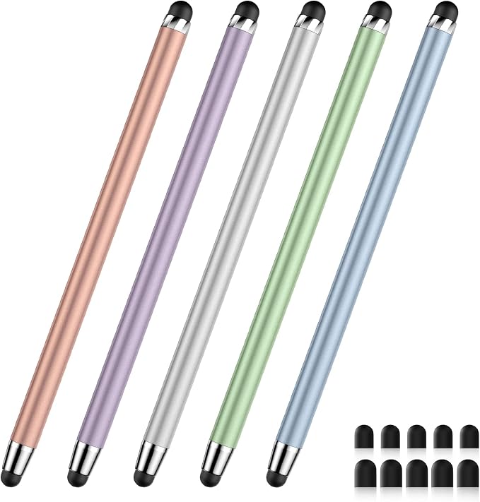 Stylus Pen for Touchscreen, 2-in-1 High Sensitivity & Accuracy | Rubber tip