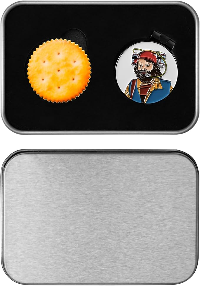 Golf Ball Markers with Hat Clip Box Set - Golf Gifts Golf Accessories for Men and Women Golfers
