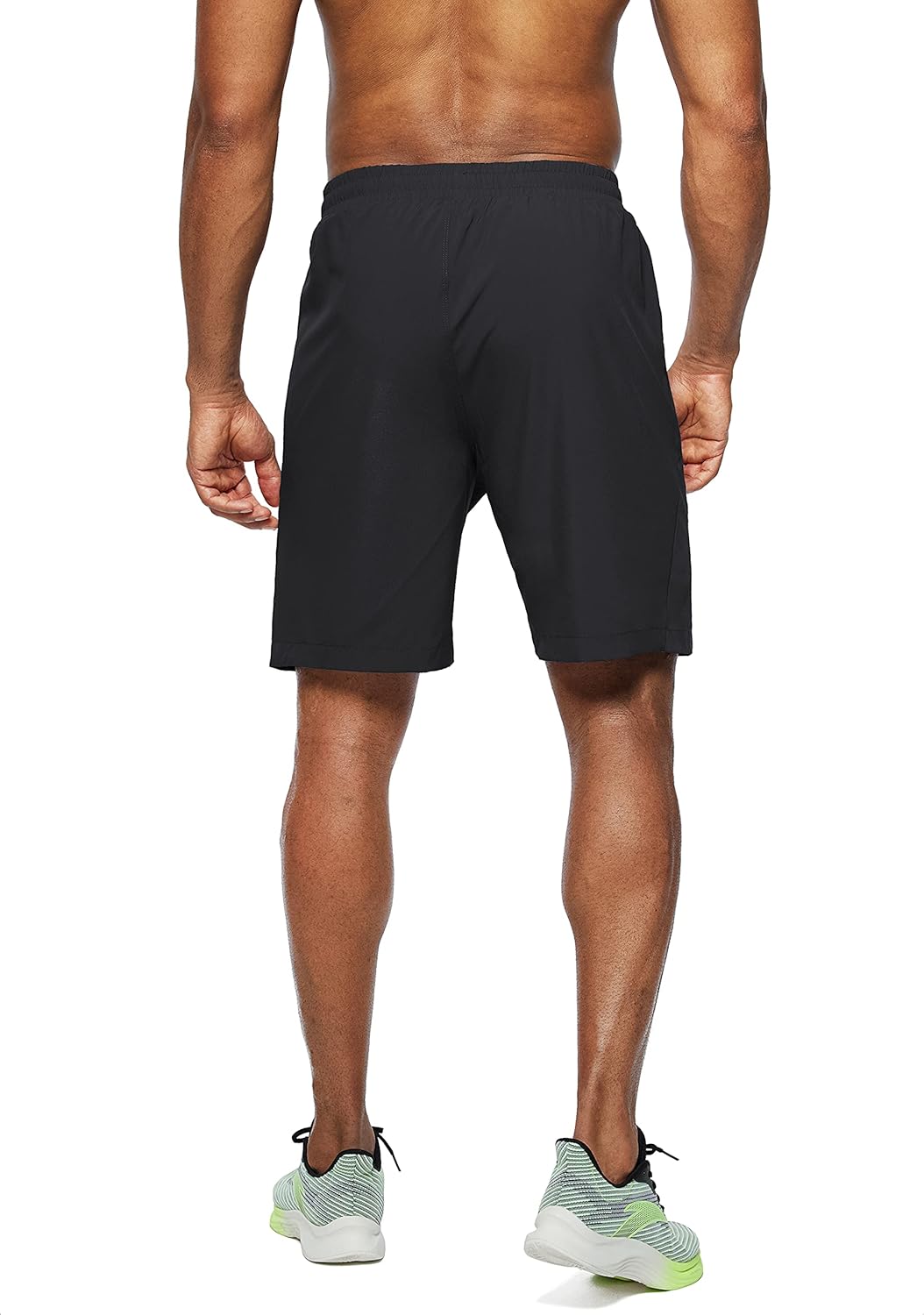 Pudolla Men's Workout Running Shorts - Lightweight Athletic Shorts with Zipper Pockets | 7"/5"/9" Options