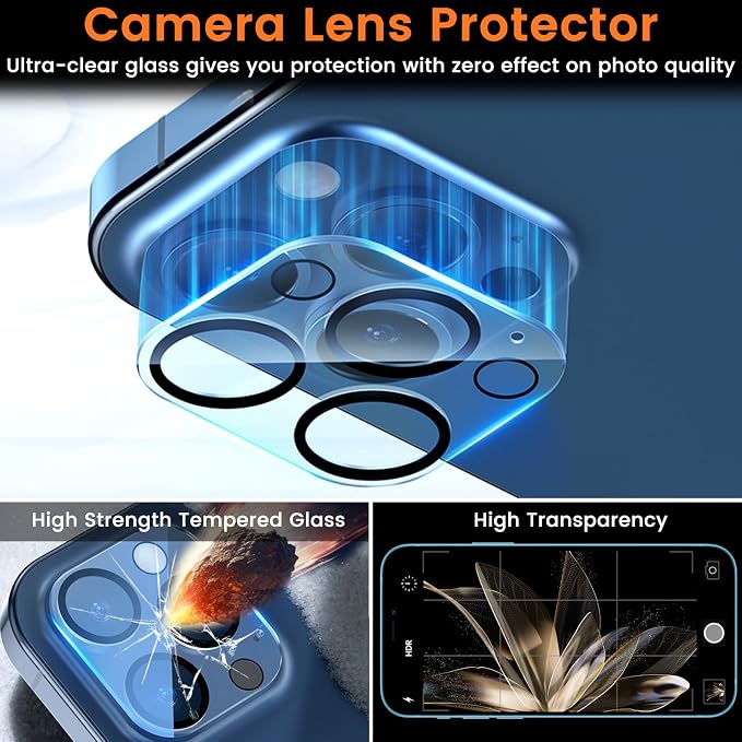 Lesakit 3+3 Pack Privacy Screen Protector