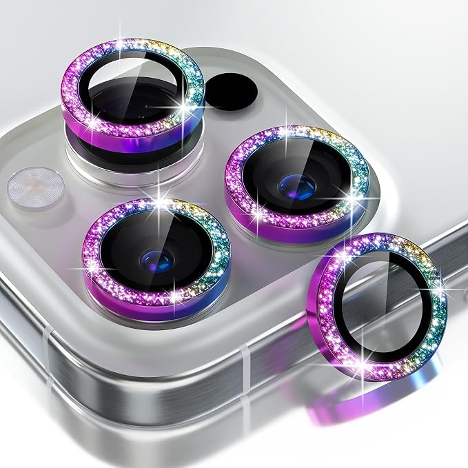 Choiche Compatible for iPhone 16 Pro/iPhone 16 Pro Max Camera Lens Protector