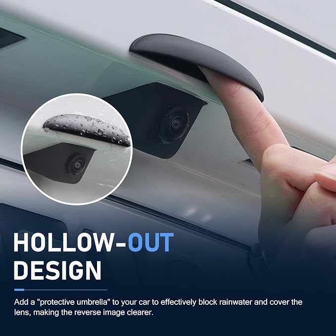 Car Rear View Camera Anti-Rain Cover, Plastic Back Up Camera Shield, Vehicle