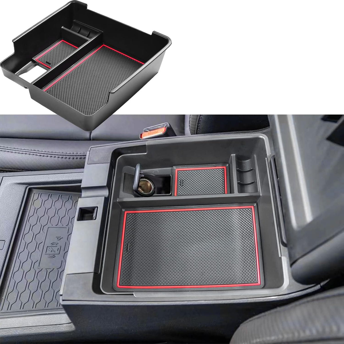 Center Console Organizer Tray for 2022-2026 Nissan Frontier Pickup Truck