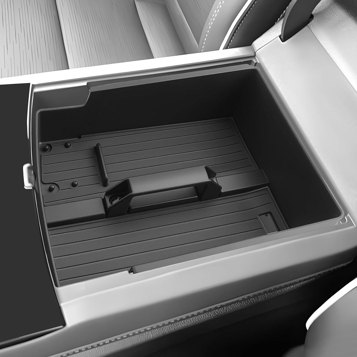 SKTU for 2025 2026 2027 Buick Enclave Center Console Organizer for 2025-2027 Buick Enclave (Preferred/Sport Touring/Avenir) ABS Console Tray Buick Enclave 2025 2026 2027 Accessories