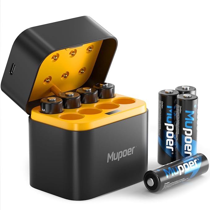 Rechargeable AA Batteries Lithium