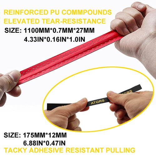 ATGRS Tennis Grip Tacky Tennis Racket Grip Tape Absorbent Anti-Slip Overgrip for Tennis Badminton Pickleball Racquet Handle Grip with Damping Ridges Overgrips (White)