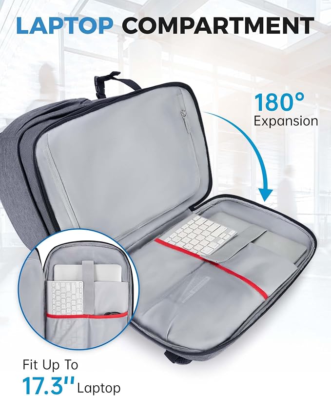BAGSMART Camera Bag for DSLR, Waterproof Camera Backpacks for Photographers