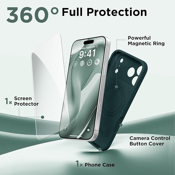 GolbinBox Magnetic for iPhone 17 Pro Max Case, Compatible