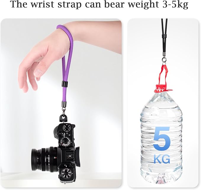 VOVMOEYA Camera Wrist Strap Rope, Camera Hand Strap Compatible