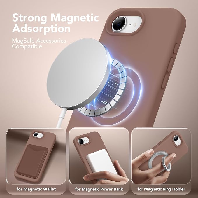Magnetic for iPhone 17e/iPhone 16e Case, Compatible