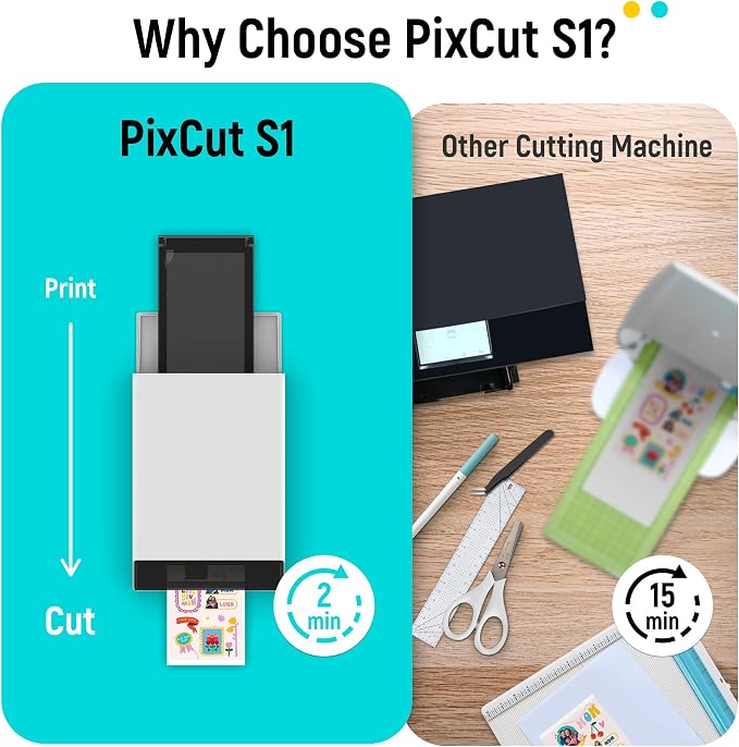 Liene PixCut S1 Color Sticker Printer & Cutting Machine