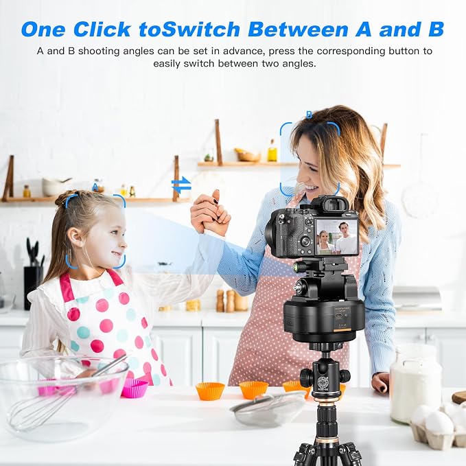 Soonpho M6 Auto Face Tracking Motorized Rotating Panoramic Tripod Head