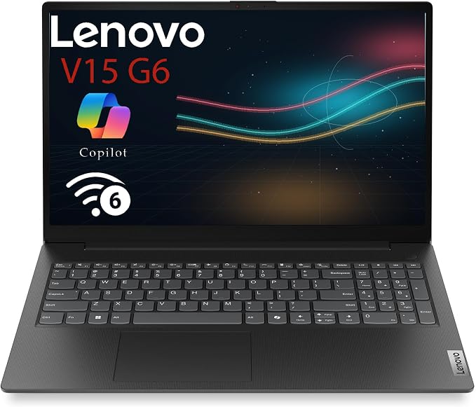 Lenovo 2026 Laptop, 15.6" FHD, 8GB DDR5, 512GB SSD, Copilot AI+Intel CPU | WiFi 6 & Bluetooth, Windows 11 Home, Office 365, Long Battery Life & Portable Design, Ideal for for Business & Students