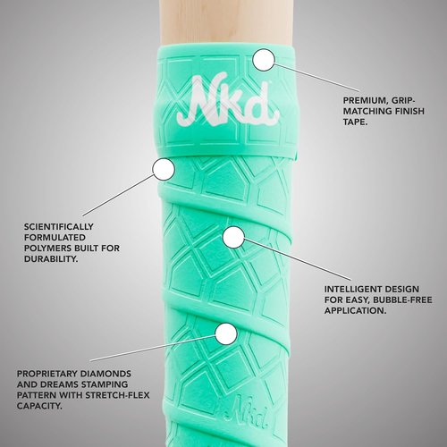 Naked Grips Iconic Collection - 1mm Baseball & Softball Bat Grips for Enhanced Control