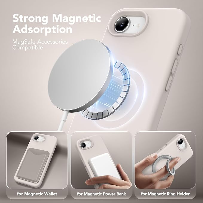 Magnetic for iPhone 17e/iPhone 16e Case, Compatible