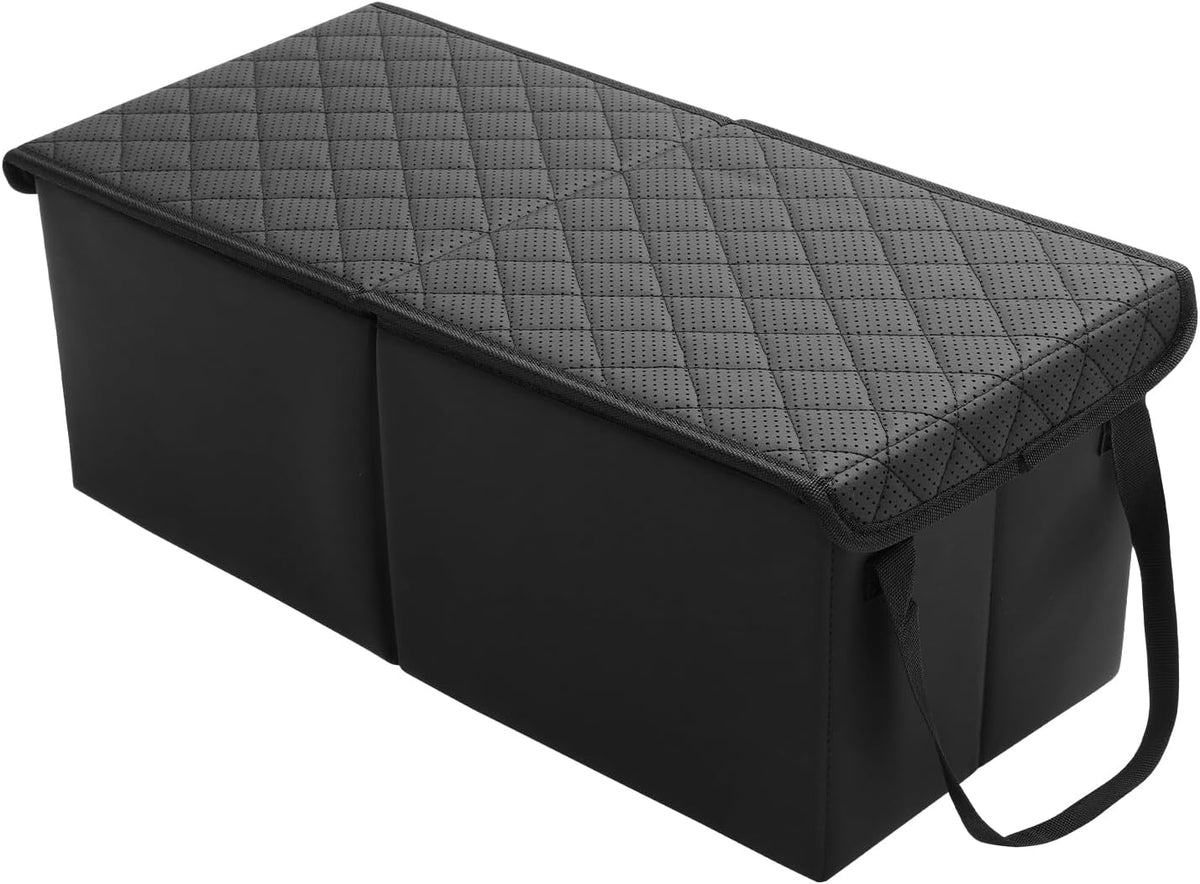 Mixsuper Liner Car Seat Organizer for Subaru Ascent 2019-2026, Console Organizer Backseat Box for Subaru Ascent, Dog Foldable Storage Bin Collapsible Box Supplies Travel Accessories