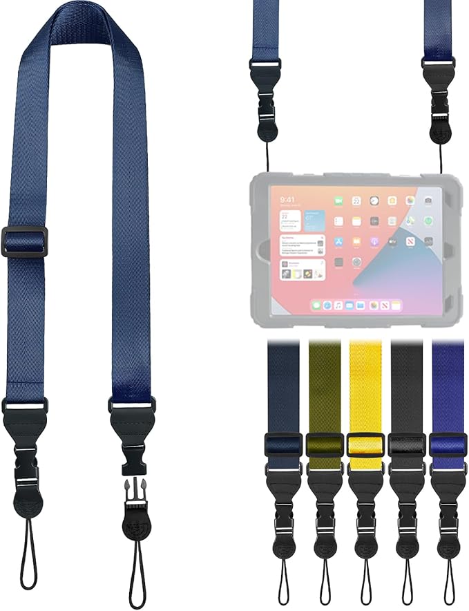 FIEIL Nylon iPad Strap, Adjustable Camera Neck Strap, Comfortable Shoulder Strap
